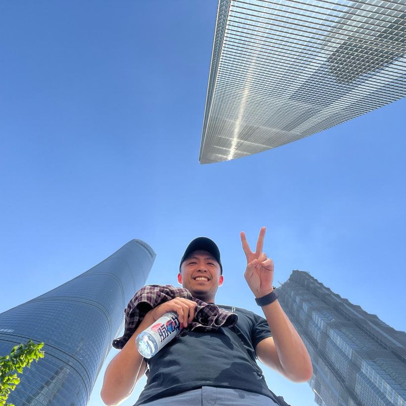 Kenneth Sam in Shanghai